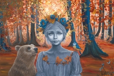 Fuglen sang om efterårets skønhed - Anne Juul Christophersen